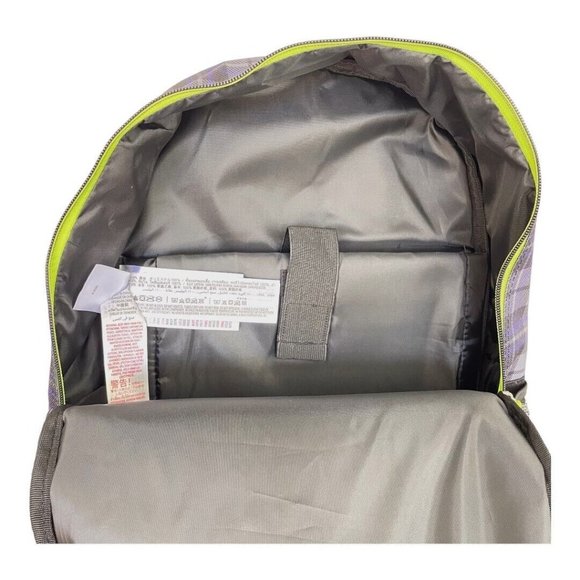 Disney Parks Tomb Sweet Tomb Plaid Haunted Mansion Leota Ghosts Patches Backpack - Picture 3 of 9